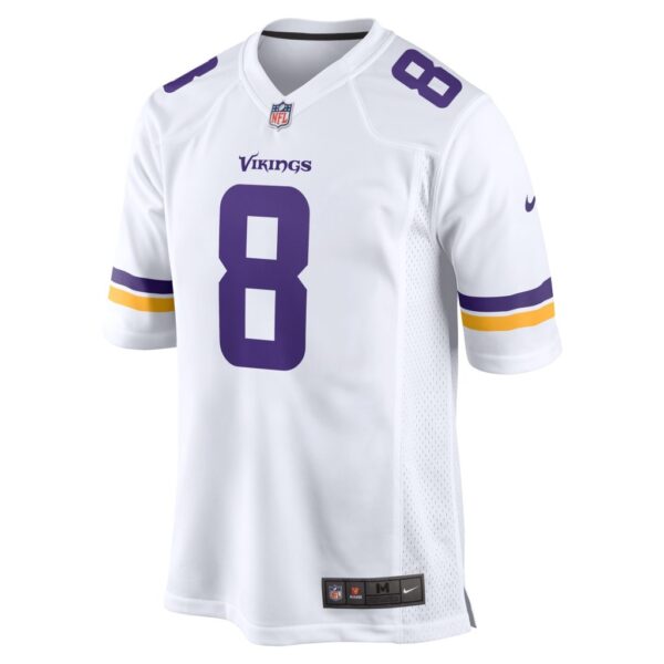 Men's Minnesota Vikings Kirk Cousins Nike White Game Player Jersey