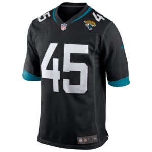 Men's Nike K'Lavon Chaisson Black Jacksonville Jaguars Game Jersey