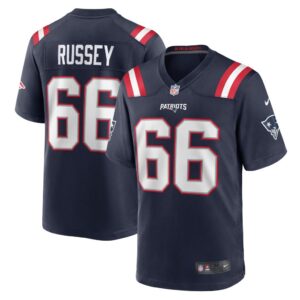 Men's New England Patriots Kody Russey Nike Navy Game Player Jersey