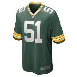 Men's Green Bay Packers Krys Barnes Nike Green Game Player Jersey