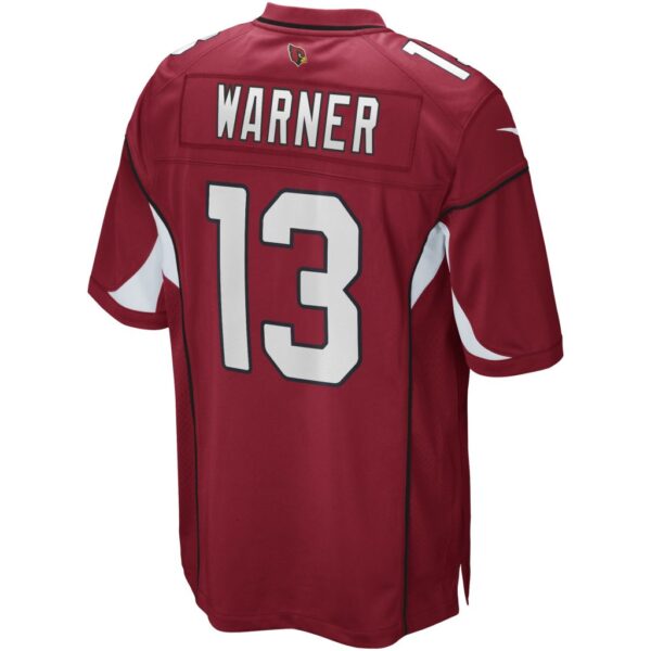 Men's Arizona Cardinals Kurt Warner Nike Cardinal Game Retired Player Jersey