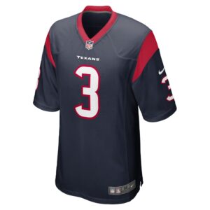 Men's Houston Texans Kyle Allen Nike Navy Game Jersey