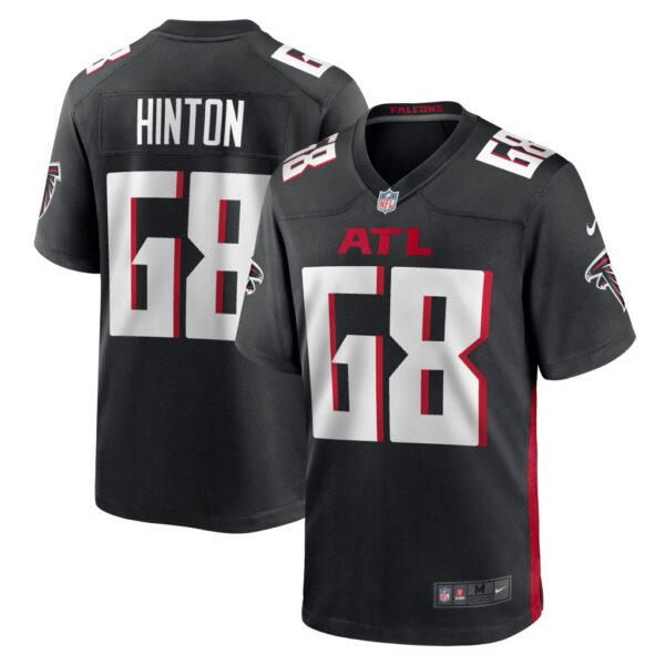 Kyle Hinton Atlanta Falcons Nike Team Game Jersey - Black