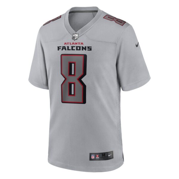 Men's Atlanta Falcons Kyle Pitts Nike Gray Atmosphere Fashion Game Jersey