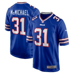 Men's Buffalo Bills Kyler McMichael Nike Royal Game Player Jersey