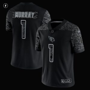 Men's Arizona Cardinals Kyler Murray Nike Black RFLCTV Limited Jersey