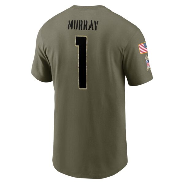 Men's Arizona Cardinals Kyler Murray Nike Olive 2022 Salute To Service Name & Number T-Shirt