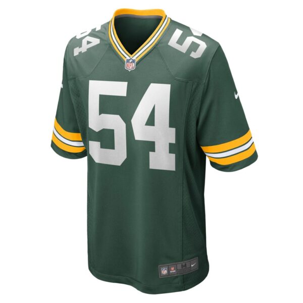 Men's Green Bay Packers La'Darius Hamilton Nike Green Game Jersey