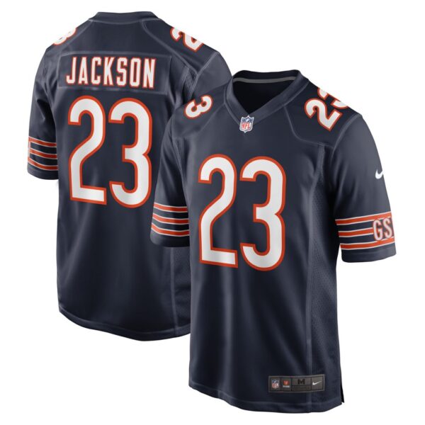 Men's Chicago Bears Lamar Jackson Nike Navy Game Player Jersey