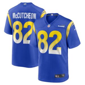 Men's Los Angeles Rams Lance McCutcheon Nike Royal Game Player Jersey