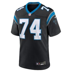 Men's Carolina Panthers Larnel Coleman Nike Black Team Game Jersey