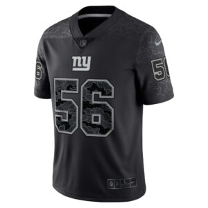 Men's New York Giants Lawrence Taylor Nike Black Retired Player RFLCTV Limited Jersey