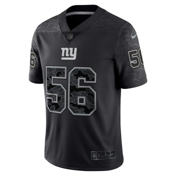 Men's New York Giants Lawrence Taylor Nike Black Retired Player RFLCTV Limited Jersey