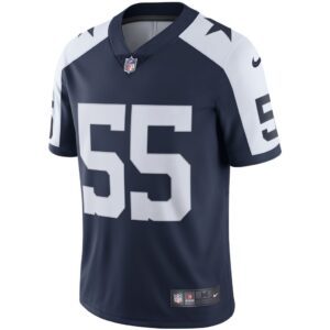 Men's Dallas Cowboys Leighton Vander Esch Nike Navy Alternate Vapor Limited Jersey