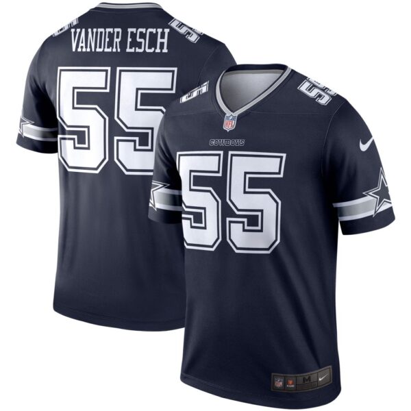 Men's Nike Leighton Vander Esch Navy Dallas Cowboys Legend Player Jersey