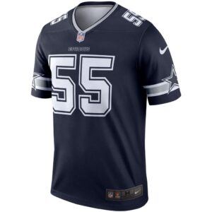 Men's Nike Leighton Vander Esch Navy Dallas Cowboys Legend Player Jersey