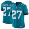 Men's Jacksonville Jaguars Leonard Fournette Nike Teal Vapor Limited Player Jersey