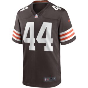 Men's Cleveland Browns Leroy Kelly Nike Brown Game Retired Player Jersey