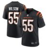 Men's Cincinnati Bengals Logan Wilson Nike Black Game Jersey