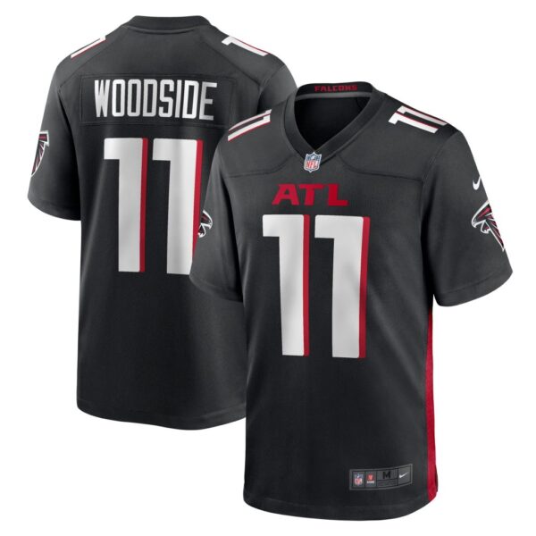 Logan Woodside Atlanta Falcons Nike Team Game Jersey - Black