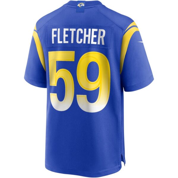 Men's Los Angeles Rams London Fletcher Nike Royal Game Retired Player Jersey