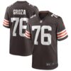 Men's Cleveland Browns Lou Groza Nike Brown Game Retired Player Jersey