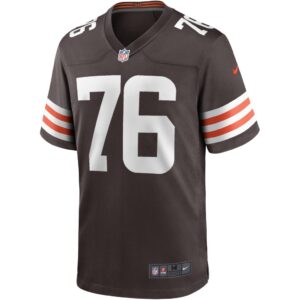 Men's Cleveland Browns Lou Groza Nike Brown Game Retired Player Jersey