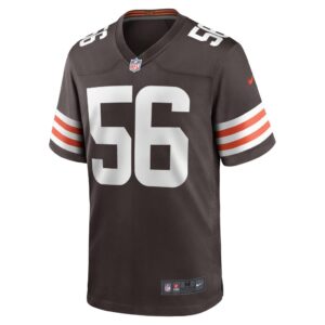 Luke Wypler Cleveland Browns Nike Team Game Jersey - Brown