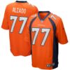 Men's Denver Broncos Lyle Alzado Nike Orange Game Retired Player Jersey