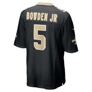 Lynn Bowden Jr. New Orleans Saints Nike Team Game Jersey - Black