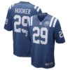 Men's Nike Malik Hooker Royal Indianapolis Colts 35th Season Game Jersey