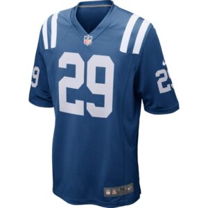 Men's Nike Malik Hooker Royal Indianapolis Colts Game Jersey