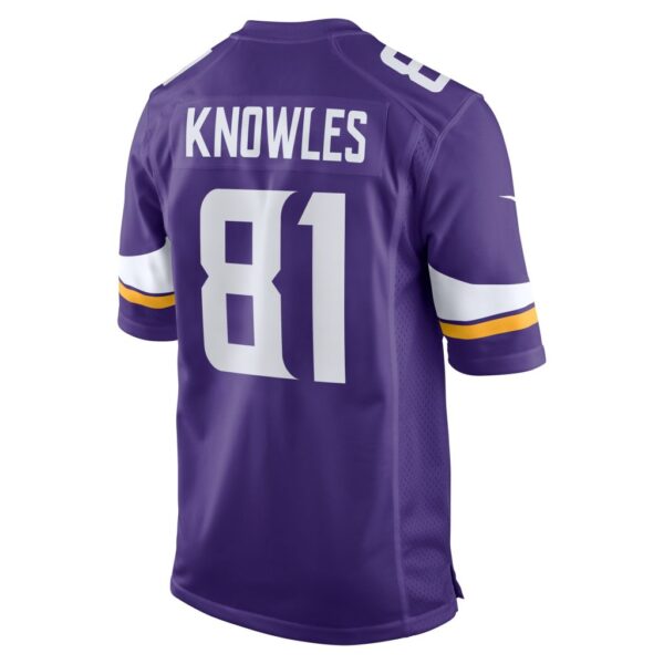 Malik Knowles Minnesota Vikings Nike Team Game Jersey - Purple