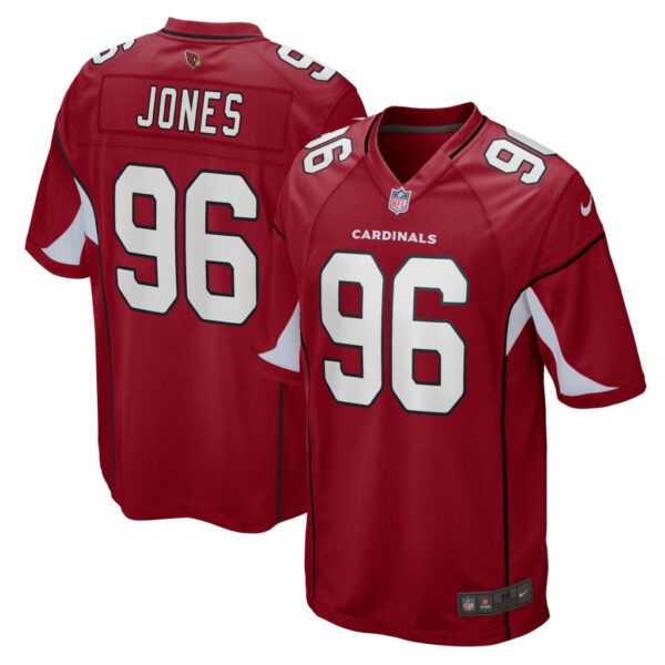 Men's Arizona Cardinals Manny Jones Nike Cardinal Game Player Jersey