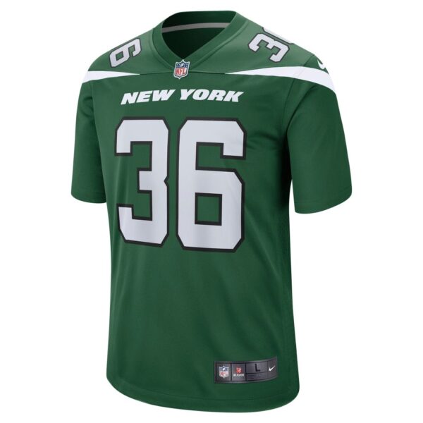 Men's New York Jets Marcell Harris Nike Gotham Green Game Player Jersey