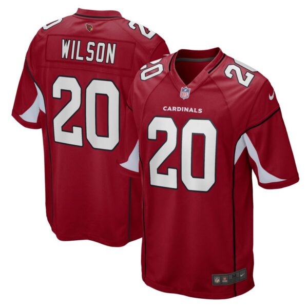 Men's Arizona Cardinals Marco Wilson Nike Cardinal Game Jersey