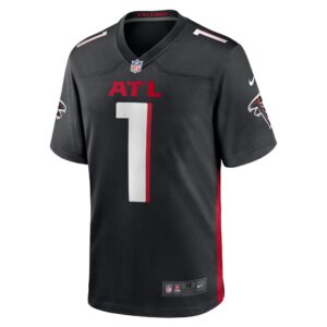 Men's Atlanta Falcons Marcus Mariota Nike Black Game Jersey