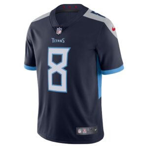 Men's Nike Marcus Mariota Navy Tennessee Titans New 2018 Vapor Untouchable Limited Jersey