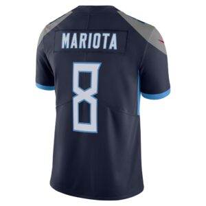 Men's Nike Marcus Mariota Navy Tennessee Titans New 2018 Vapor Untouchable Limited Jersey