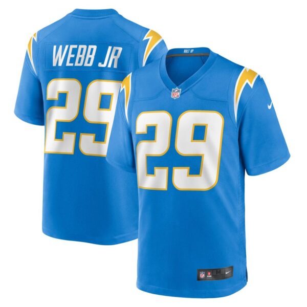 Men's Los Angeles Chargers Mark Webb Jr. Nike Powder Blue Game Jersey