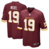 Men's Washington Football Team Marken Michel Nike Burgundy Game Jersey