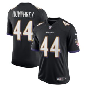 Men's Baltimore Ravens Marlon Humphrey Nike Black Vapor Limited Jersey