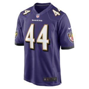 Men's Nike Marlon Humphrey Purple Baltimore Ravens Game Team Jersey