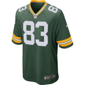 Men's Nike Marquez Valdes-Scantling Green Green Bay Packers Game Player Jersey