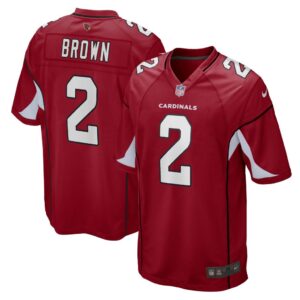 Men's Arizona Cardinals Marquise Brown Nike Cardinal Game Player Jersey