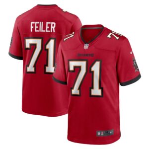 Men's Tampa Bay Buccaneers Matt Feiler Nike Red Game Player Jersey