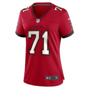 Men's Tampa Bay Buccaneers Matt Feiler Nike Red Game Player Jersey