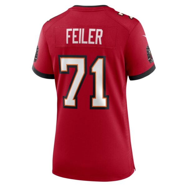 Men's Tampa Bay Buccaneers Matt Feiler Nike Red Game Player Jersey