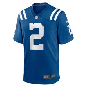 Men's Indianapolis Colts Matt Gay Nike Royal Game Player Jersey