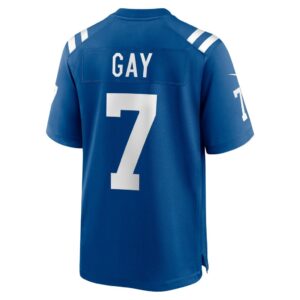 Matt Gay Indianapolis Colts Nike Team Game Jersey - Royal